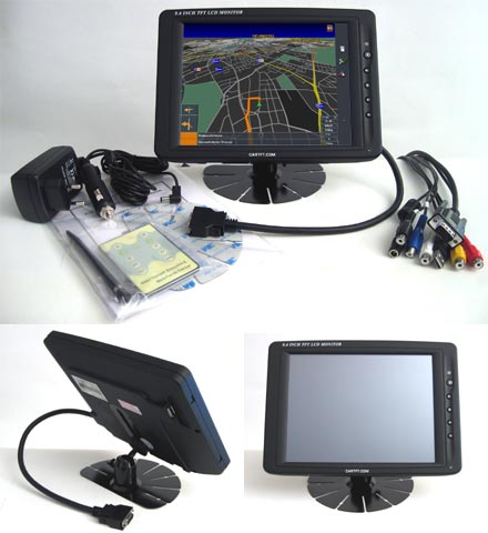 CTF840-<b>S</b> - VGA 8.4" TFT - Touchscreen USB - Video -  Audio <b>-TRANSFLECTIVE-</b>